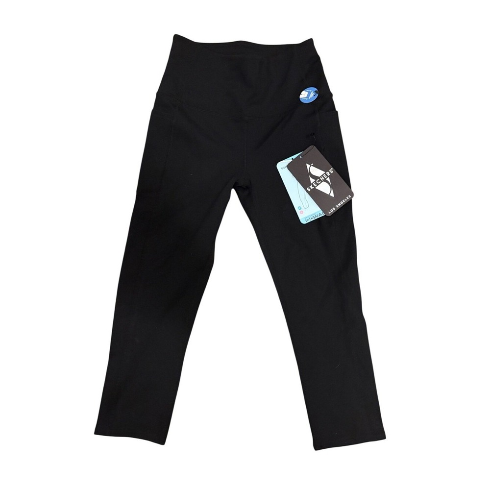 Skechers Black High-Waist Active cropped Leggings